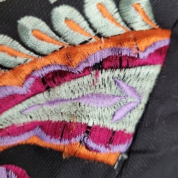 Black Asos Colorful Paisley Print Dress - Picture 12 of 15